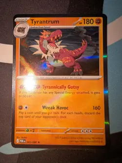 Tyrantrum 045/088 Holo Rare Perfect Order Pokemon Holo Near Mint - Image 1