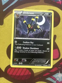 Pokemon Umbreon 61/108 - BW Dark Explorers - Non Holo - Excellent - Image 1