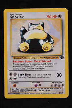 Snorlax 27/64 LP Jungle Regular Rare Unlimited Pokemon TCG - Image 1