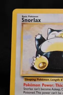 Snorlax 27/64 LP Jungle Regular Rare Unlimited Pokemon TCG - Image 3