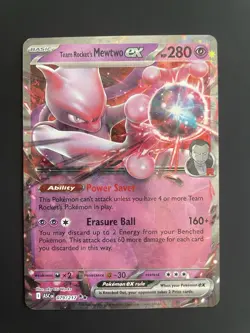 Pokemon TCG Team Rocket's Mewtwo ex ME: Ascended Heroes 79/217 Near Mint - Image 1
