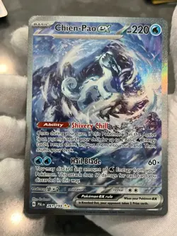 Pokemon TCG Chien-Pao ex 261/193 Paldea Evolved Special Illustration Rare NM - Image 3