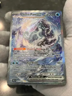 Pokemon TCG Chien-Pao ex 261/193 Paldea Evolved Special Illustration Rare NM - Image 4