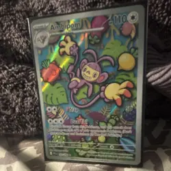 Pokemon Ambipom 107/094 Me02 Phantasmal Flames Illustration Rare Holo 110 HP - Image 1