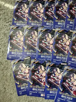 One Piece OP-14 The Azure Sea's Seven - 32 Booster Packs & 1 Double Pack bundle - Image 2