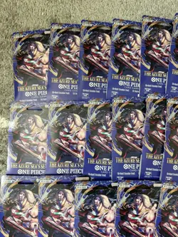 One Piece OP-14 The Azure Sea's Seven - 32 Booster Packs & 1 Double Pack bundle - Image 3