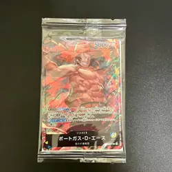 New Unopened Portgas D. Ace One ST13-002 Promo ONE PIECE Card Japanese - Image 1