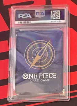 2025 ONE PIECE OP13 110 CARRYING ON HIS WILL STUSSY ALT ART PSA 10 GEM MINT - Image 2