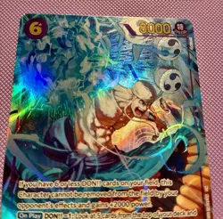 One Piece TCG Enel OP15-118 Alt Art Parallel SEC Adventure on Kami's Island Eng - Image 3