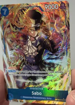Sabo SR Alt Art OP15-046 Adventure On Kami's Island One Piece NM English - Image 2