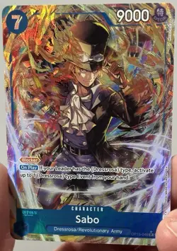 Sabo SR Alt Art OP15-046 Adventure On Kami's Island One Piece NM English - Image 3