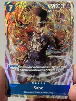 Sabo SR Alt Art OP15-046 Adventure On Kami's Island One Piece NM English - Image 4