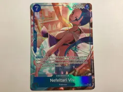One Piece TCG EB04-025 Azure Sea’s Seven NEFELTARI VIVI ALT ART Foil NM (3177) - Image 1