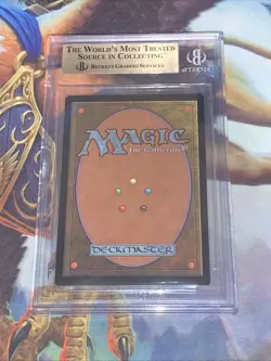 1998 MTG Karn, Silver Golem 298 Urza's Saga Korean Foreign Black Border BGS 9.5 - Image 4