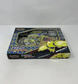 Pokemon TCG Sword & Shield Crown Zenith Regieleki V Collection Sealed Box - Image 5