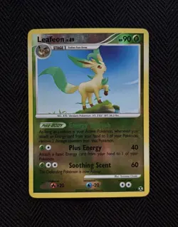 Leafeon 45/111 Rising Rivals Reverse Holo 2009 Pokemon Card - Image 1