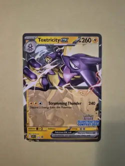 Toxtricity ex 215 SV: Scarlet & Violet Black Star Promo Cards Pokemon - Image 1