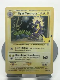 Pokemon TCG Light Toxtricity SWSH137 Sword & Shield Promo - Image 1