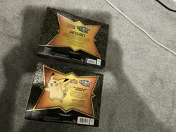 Pokemon Shining Fates Pikachu & Shiny Eldegoss V Boxes - Image 2