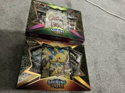 Pokemon Shining Fates Pikachu & Shiny Eldegoss V Boxes - Image 3