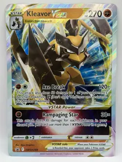 Kleavor VSTAR Oversized SWSH249 Sword & Shield Jumbo Promo Rare Pokemon TCG - NM - Image 1