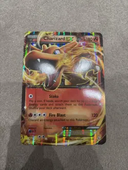 Pokemon Charizard EX 11/106 Holo Rare JUMBO Box Topper - 2014 Flashfire Art - Image 1