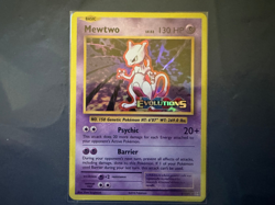 Pokemon Card Mewtwo Evolutions STAMPED 51/108 prerelease Near Mint 528 - Image 1