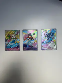 Pokemon First Partner Collection - Alola Starters - Rowlet, Litten & Popplio - Image 1