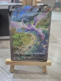 Pokemon Areodactyl V ALT ART ULTRA RARE 180/196 Lost Origin Near Mint - Image 1