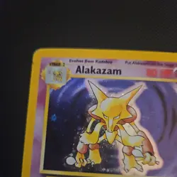 Pokemon TCG Alakazam Base Set 2 1/130 Holo Unlimited Holo Rare - Image 4