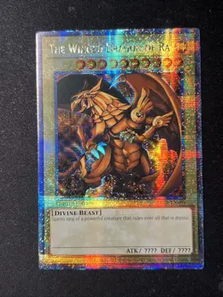 The Winged Dragon of Ra - LC01-EN003 - Quarter Century Secret Rare NM Yugioh - Image 1