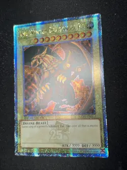 The Winged Dragon of Ra - LC01-EN003 - Quarter Century Secret Rare NM Yugioh - Image 2