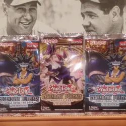 Konami Yu-Gi-Oh! TCG Legendary Duelists Booster Packs 1st Edition English 3-Pack - Image 1