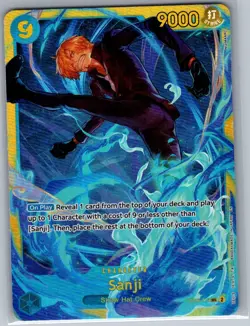 Sanji - OP06-119 SEC English PRB02 - One Piece Card - NM - Image 1