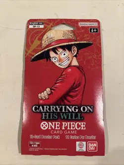 One Piece Carrying On His Will OP-13 English Booster Pack Bandai Namco - Image 1