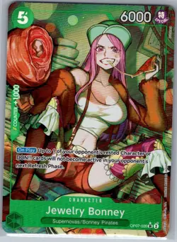 Jewelry Bonney (Alt Art) OP07-026 English 500 Years in Future - One Piece - NM - Image 1