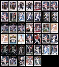 Shohei Ohtani Lot 40 Baseball Cards Topps Bowman Angels Dodgers MLB Collection - Image 1