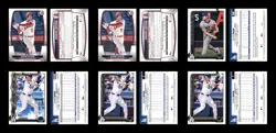 Shohei Ohtani Lot 40 Baseball Cards Topps Bowman Angels Dodgers MLB Collection - Image 4
