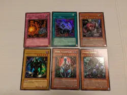 Lot Of 6 Holo Yugioh Cards - Image 1