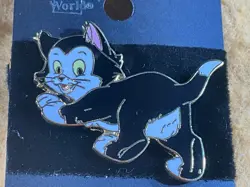 N12-32 DISNEY PIN - FIGARO CAT FROM PINOCCHIO - 2002 - NEW - Image 2