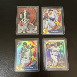 Shohei Ohtani Lot Base and Inserts Card Lot 🔥 (4 cards) - Image 1