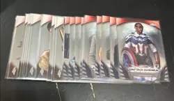 2025 Topps Chrome Marvel Studios Complete Captain America: Brave New World Set - Image 1