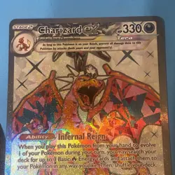 Pokemon TCG Charizard EX 215/197 Full Art Ultra Rare Obsidian Flames Near Mint - Image 3