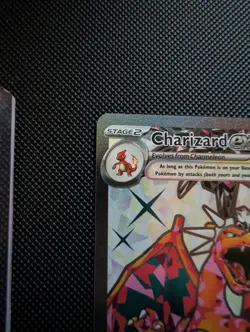Charizard 215/197 Obsidian Flame Ex-Card NM Full Art Pokemon TCG - Image 3