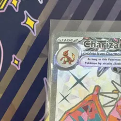 Charizard ex 215/197 Ultra Rare Obsidian Flames Pokemon NM - Image 3
