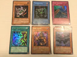 Lot Of 6 Yugioh Cards Relinquished Rare - Image 1