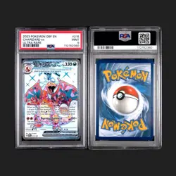 POKEMON CHARIZARD EX 215/197 ULTRA RARE OBF-EN GEM MINT PSA 9 - Image 1