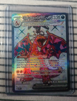 Pokemon TCG Charizard ex Sv03: Obsidian Flames 215/197 Holo Ultra Rare - Image 1