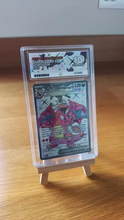 Pokemon TCG Obsidian Flames - Charizard Ex 215/197 - Ace Graded 10 Gem Mint - Image 2