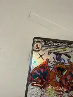Pokemon TCG Obsidian Flames Charizard EX 215/197 Secret Illustrative Rare - Image 3